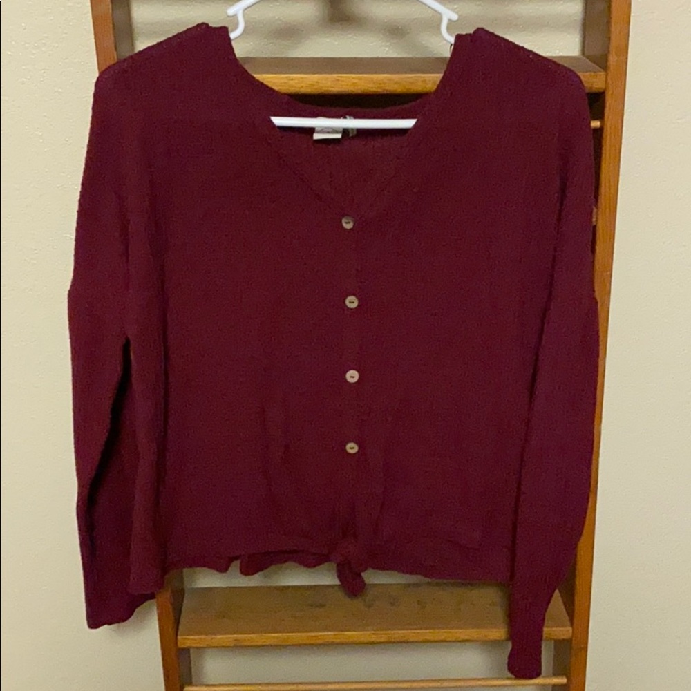 Red long sleeve